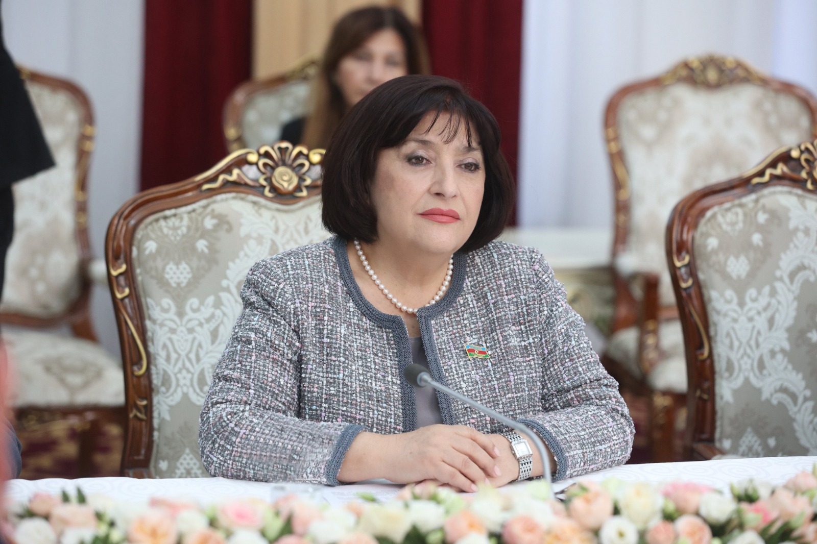 Chair of Milli Majlis Sahiba Gafarova Speaks with Chair of Federation Council of Federal Assembly of Russian Federation Valentina Matviyenko